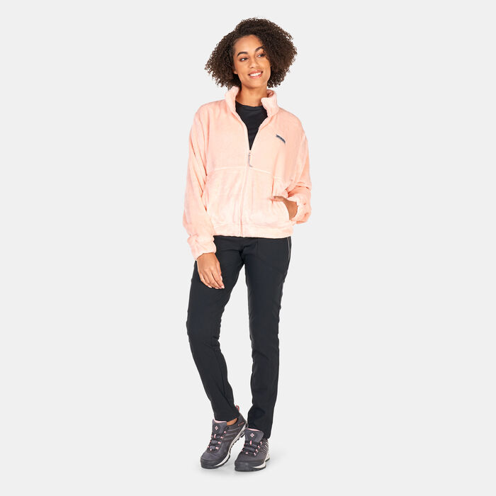 Columbia Women's Fireside™ Full Zip Jacket Pink Columbia Women's Fireside™ Full Zip Jacket Pink image number 2