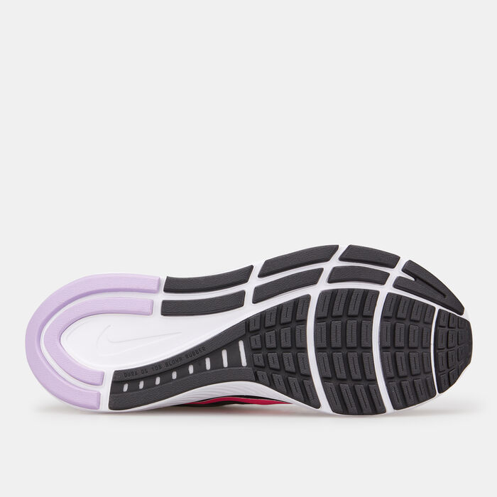 Nike Women's Air Zoom Structure 24 Shoe Black Nike Women's Air Zoom Structure 24 Shoe Black image number 4
