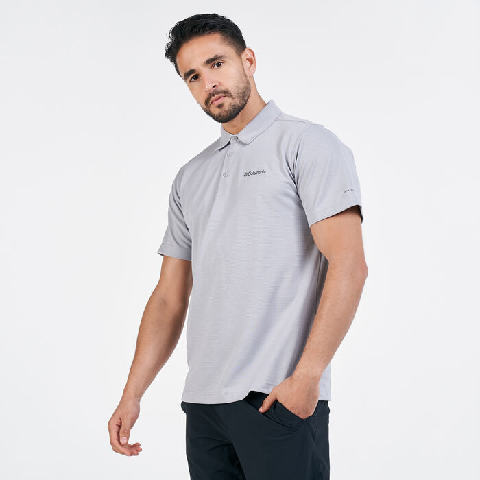 Columbia Men's HAVERCAMP™ Pique Polo Shirt Grey Columbia Men's HAVERCAMP™ Pique Polo Shirt Grey image number 0