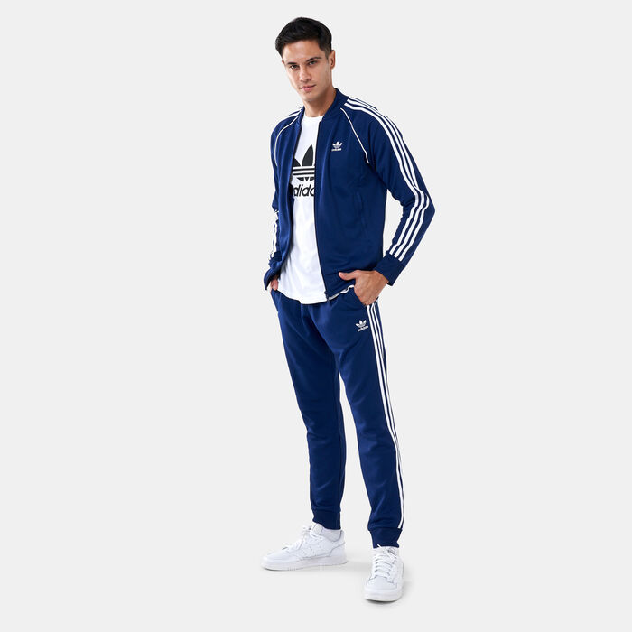 adidas Originals Men's Adicolor Classics Primeblue Track Jacket Blue adidas Originals Men's Adicolor Classics Primeblue Track Jacket Blue image number 2