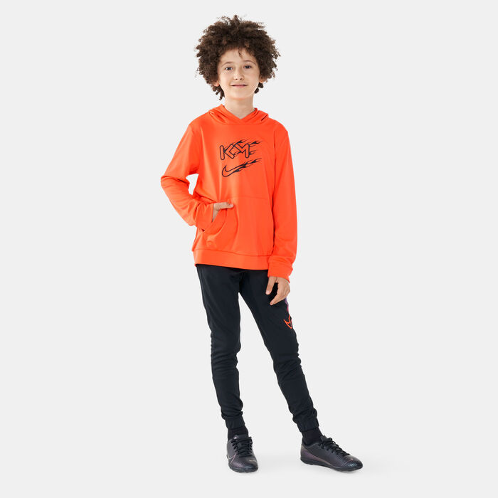 Nike Kids' Dri-FIT Kylian Mbappé Hoodie Red Nike Kids' Dri-FIT Kylian Mbappé Hoodie Red image number 2