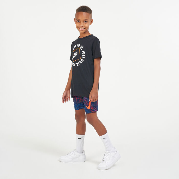 Nike Kids' Dri-FIT Shorts Blue Nike Kids' Dri-FIT Shorts Blue image number 2