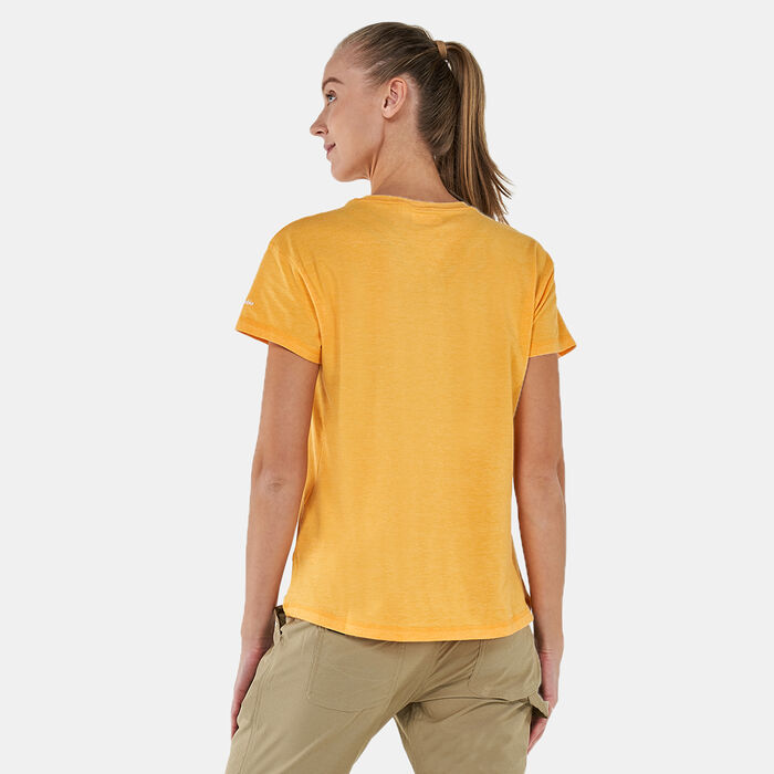 Columbia Women's Sun Trek™ T-Shirt yellow Columbia Women's Sun Trek™ T-Shirt yellow image number 1