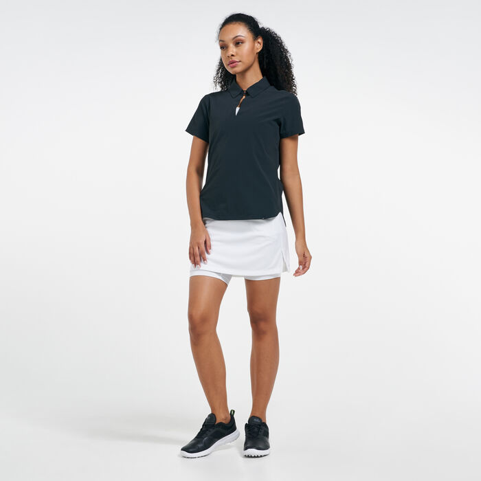 Nike Golf Women's Flex Ace Polo T-Shirt Black Nike Golf Women's Flex Ace Polo T-Shirt Black image number 2