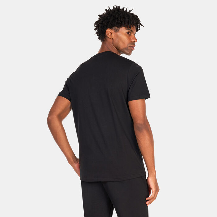 New Era Men's Milwaukee Bucks NBA Team T-Shirt Black New Era Men's Milwaukee Bucks NBA Team T-Shirt Black image number 1