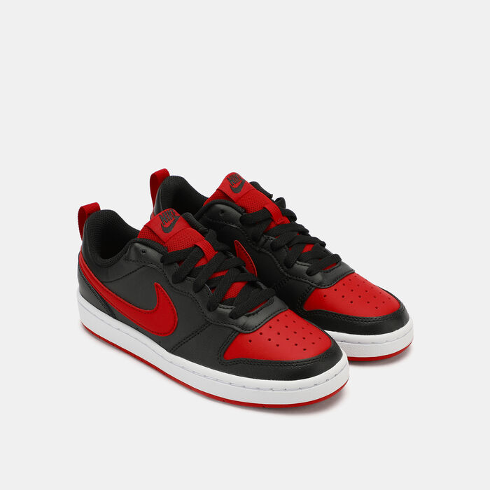 Nike Kids' Court Borough Low 2 Shoe (Older Kids) Black Nike Kids' Court Borough Low 2 Shoe (Older Kids) Black image number 1