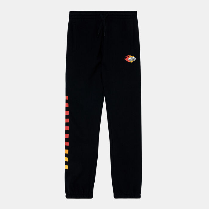 Vans Kids' Flame Fleece Sweatpants Black Vans Kids' Flame Fleece Sweatpants Black image number 0