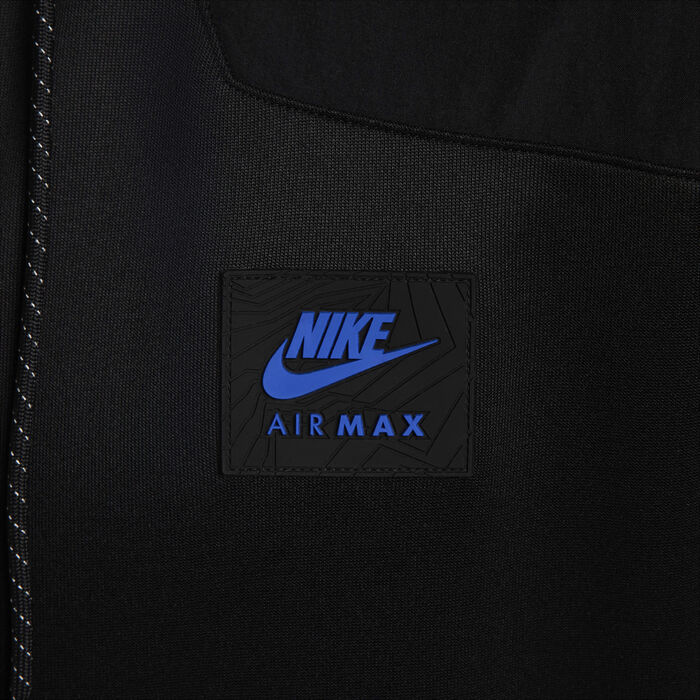 Nike Men's Air Max Full-Zip Hoodie Black Nike Men's Air Max Full-Zip Hoodie Black image number 3