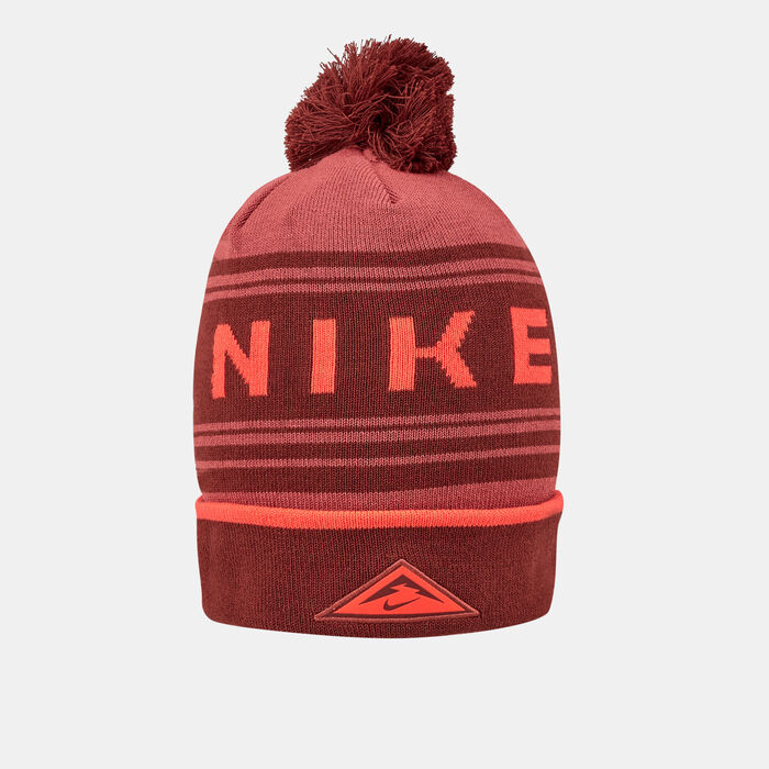 Nike Men's Winter Dri-FIT Graphic Trail Beanie Brown Nike Men's Winter Dri-FIT Graphic Trail Beanie Brown image number 0