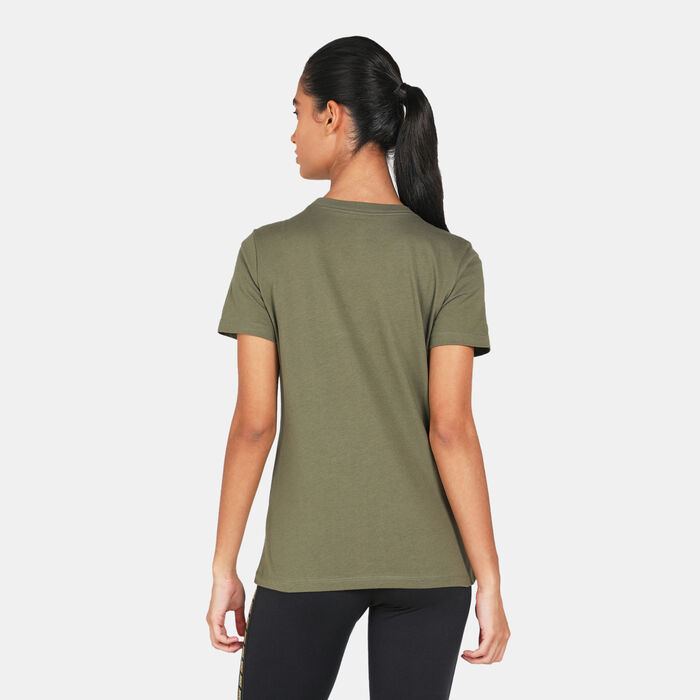 Nike Women's Sportswear Essential T-Shirt Green Nike Women's Sportswear Essential T-Shirt Green image number 1