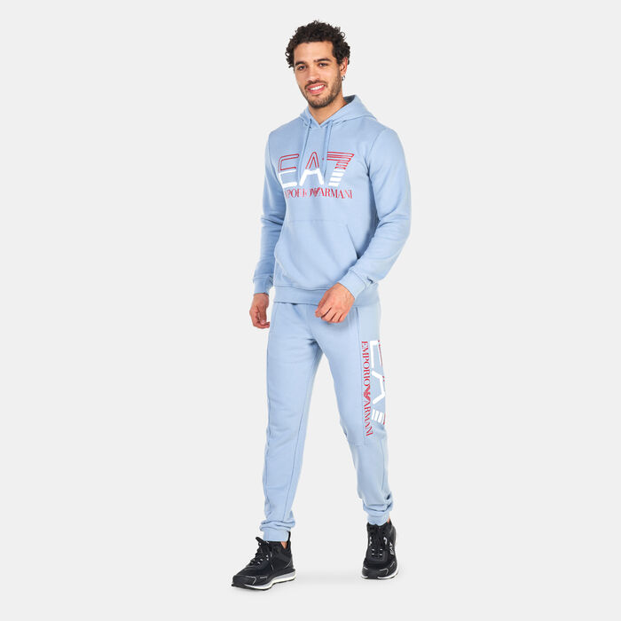 EA7 Emporio Armani Men's Big Logo Pants Blue EA7 Emporio Armani Men's Big Logo Pants Blue image number 2