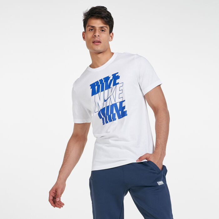Nike Men's Sportswear Swoosh T-Shirt White Nike Men's Sportswear Swoosh T-Shirt White image number 0