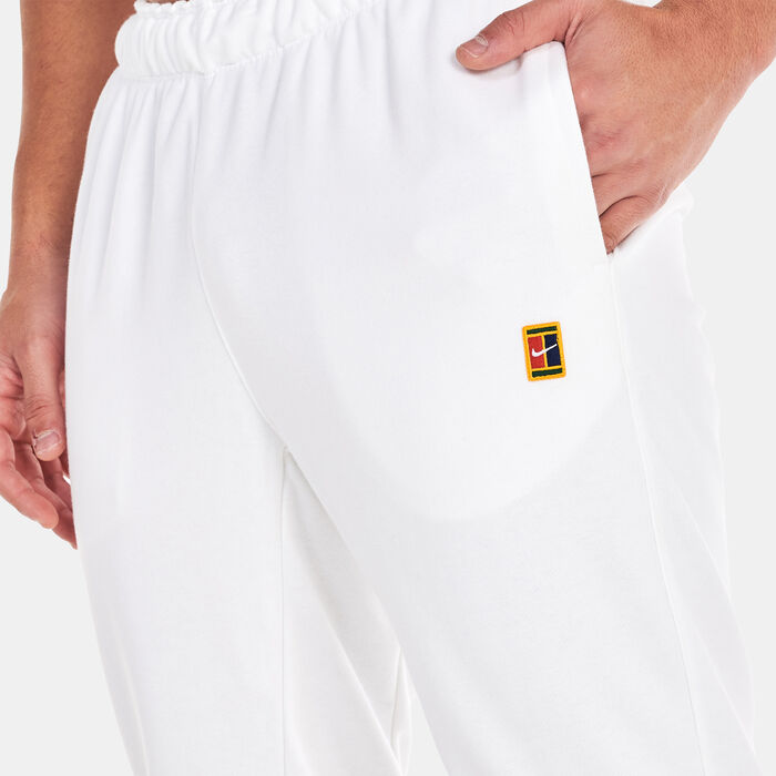 Nike Men's Court Heritage Fleece Pants White Nike Men's Court Heritage Fleece Pants White image number 3