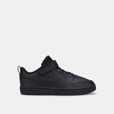 Nike Kids' Court Borough Low 2 Shoe (Younger Kids) Black