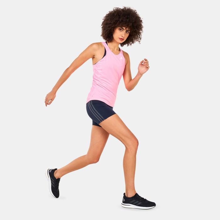 adidas Women’s Own The Run Running Tank Top Pink adidas Women’s Own The Run Running Tank Top Pink image number 2