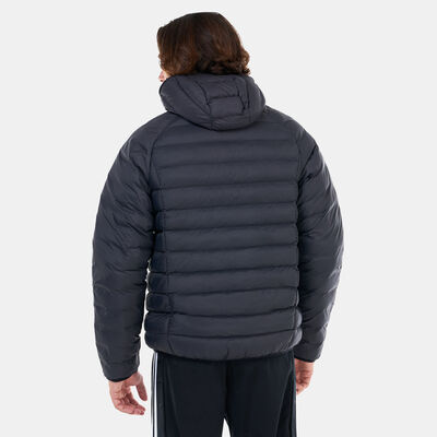 adidas Originals Men's Padded Hooded Puffer Jacket Black