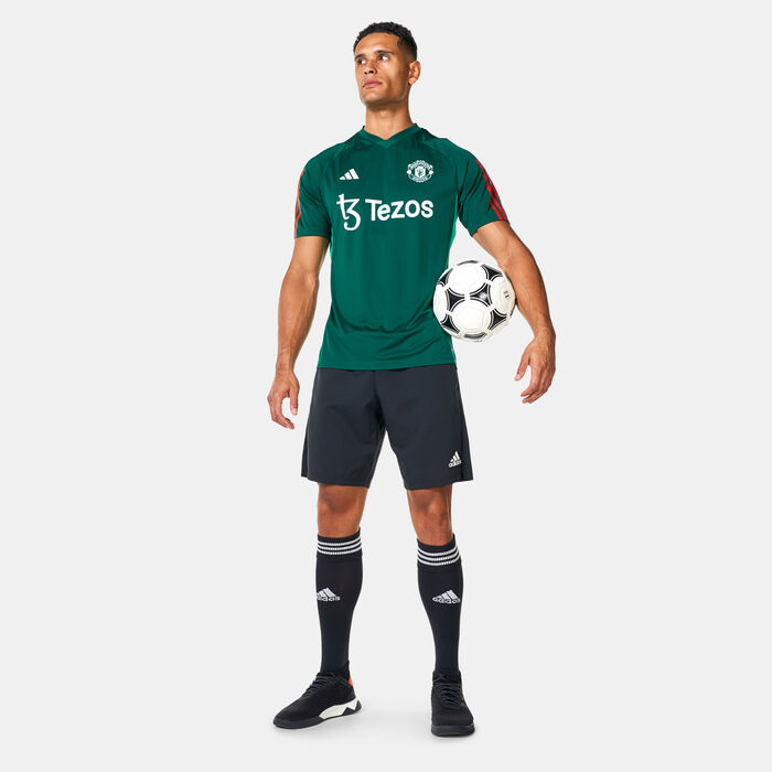 adidas Men's Manchester United Tiro 23 Training Football Jersey Green image number 2