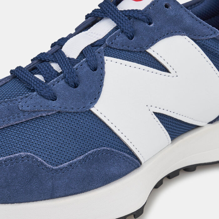 New Balance Men's 327 Shoe Blue image number 4