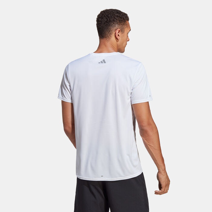 adidas Men's Brand Love Graphic T-Shirt White adidas Men's Brand Love Graphic T-Shirt White image number 1