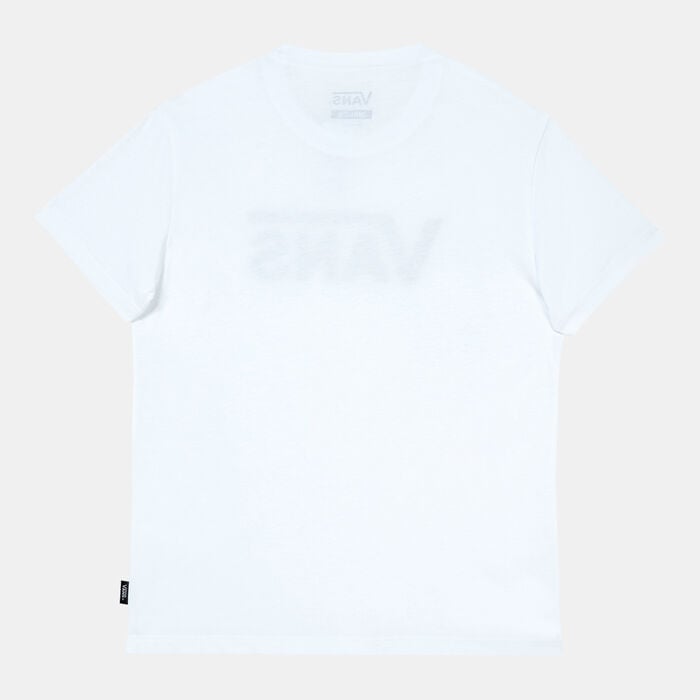 Vans Kids' Flying V Crew T-Shirt White Vans Kids' Flying V Crew T-Shirt White image number 1