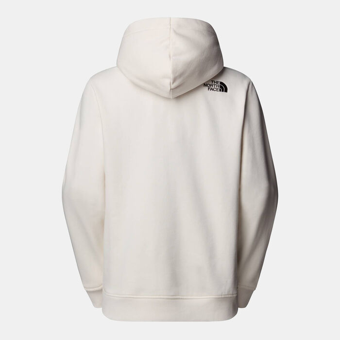The North Face Women's Drew Peak Hoodie White The North Face Women's Drew Peak Hoodie White image number 1