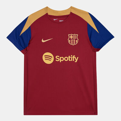 Nike F.C. Barcelona Dri-FIT Strike Football Top Maroon