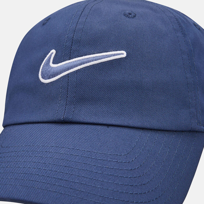 Nike Men's Club Unstructured Swoosh Cap Blue Nike Men's Club Unstructured Swoosh Cap Blue image number 2