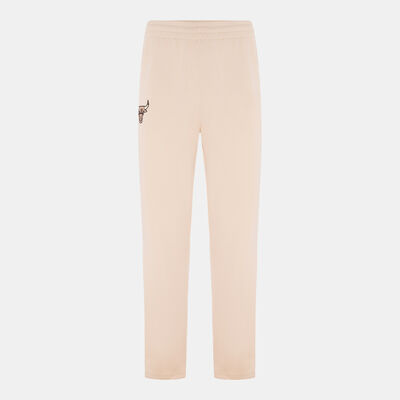 New Era Men's NBA Chicago Bulls Lifestyle Straight Joggers Beige