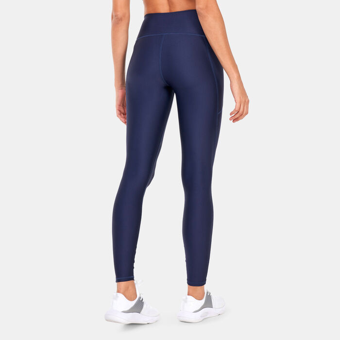 Lowest Price: Under Armour Women's HeatGear High Waisted Ankle  No-Slip Leggings