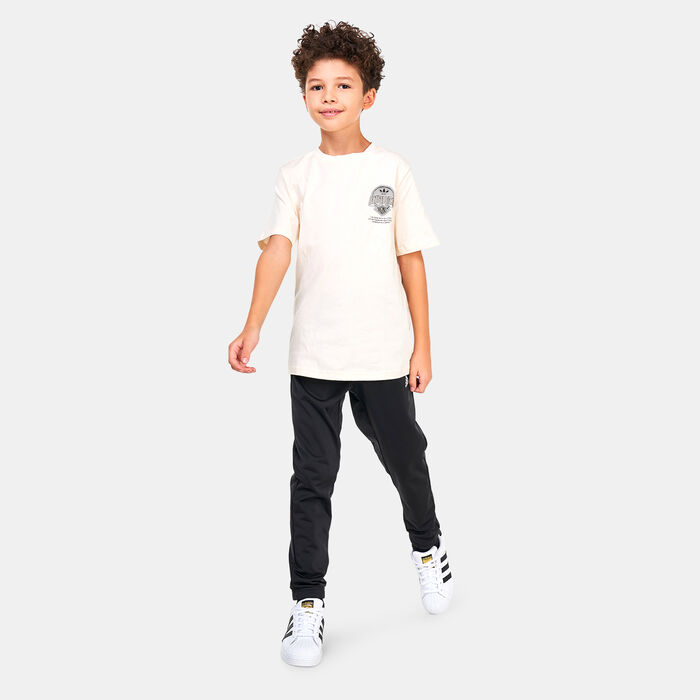 adidas Originals Kids' Graphic T-Shirt Ivory image number 2
