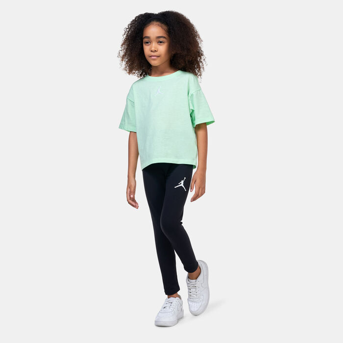 Jordan Kids' Jumpman Core Leggings (Older Kids) Black image number 2