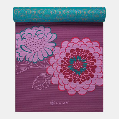 Gaiam Kiku Yoga Mat (6mm) Multi Gaiam Kiku Yoga Mat (6mm) Multi