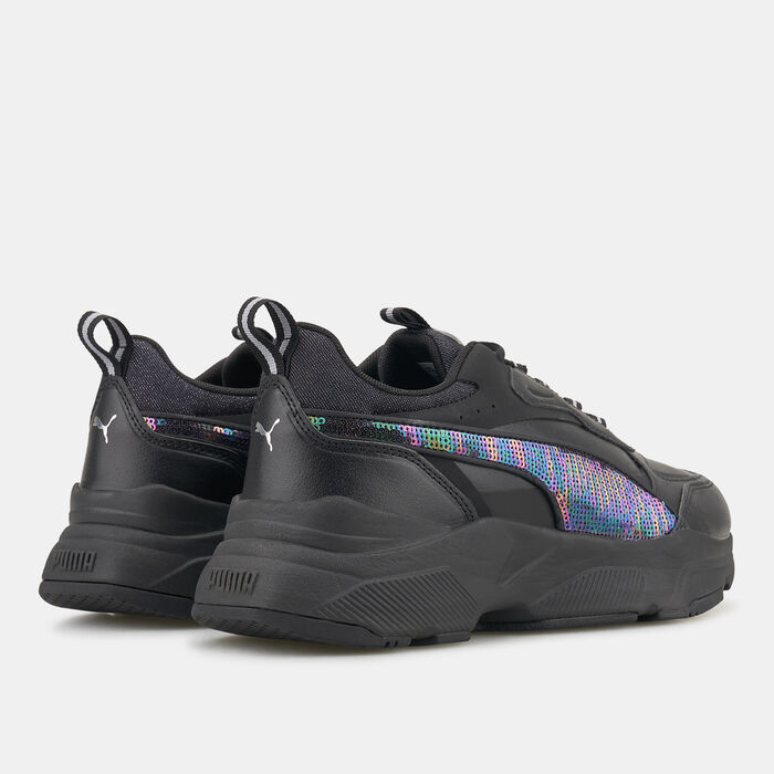 PUMA Women's Cassia Winter Wonderland Shoe Black image number 2