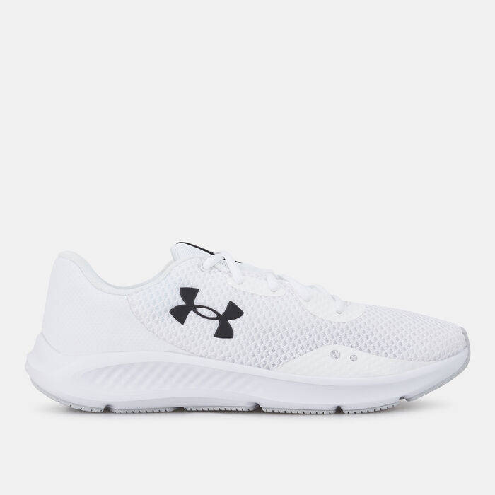 Under Armour Men's UA Charged Pursuit 3 Running Shoe White image number 0