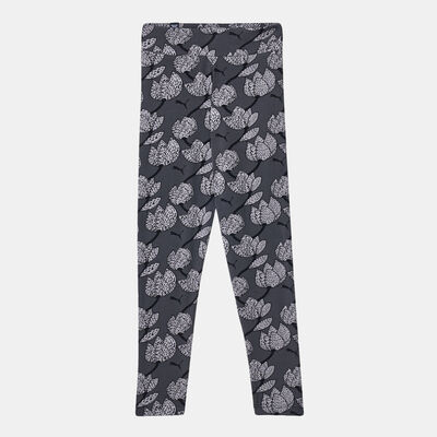 PUMA Kids' ESS+ Blossom Leggings Black