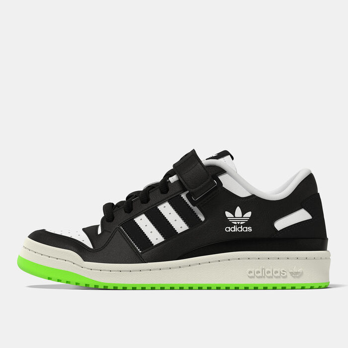 adidas Originals Women's Forum Low Shoe Black adidas Originals Women's Forum Low Shoe Black image number 0