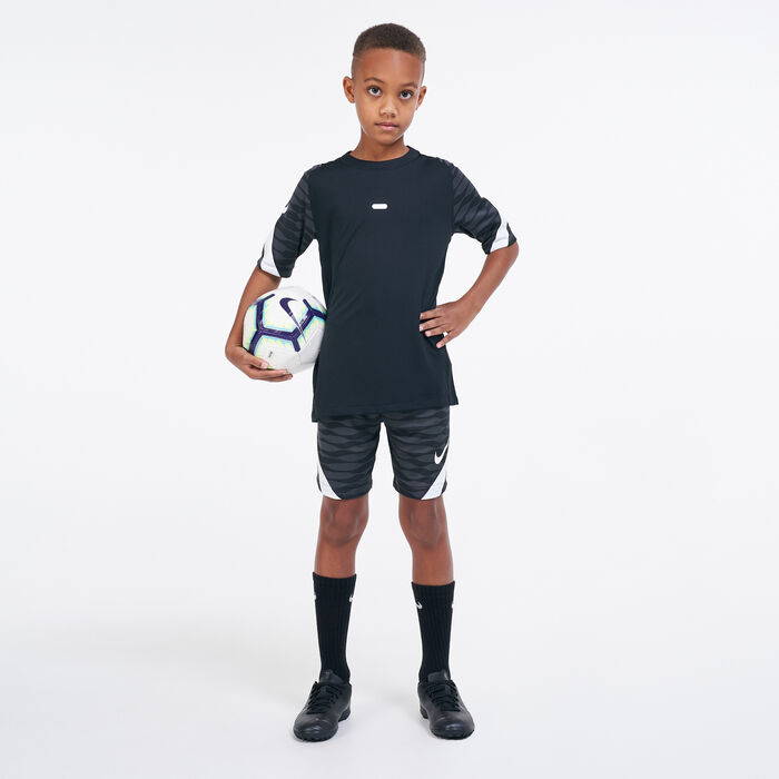 Nike Kids' Strike 21 Football T-Shirt Black Nike Kids' Strike 21 Football T-Shirt Black image number 2