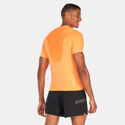 EA7 Emporio Armani Men's Vigor 7 T-Shirt Orange EA7 Emporio Armani Men's Vigor 7 T-Shirt Orange