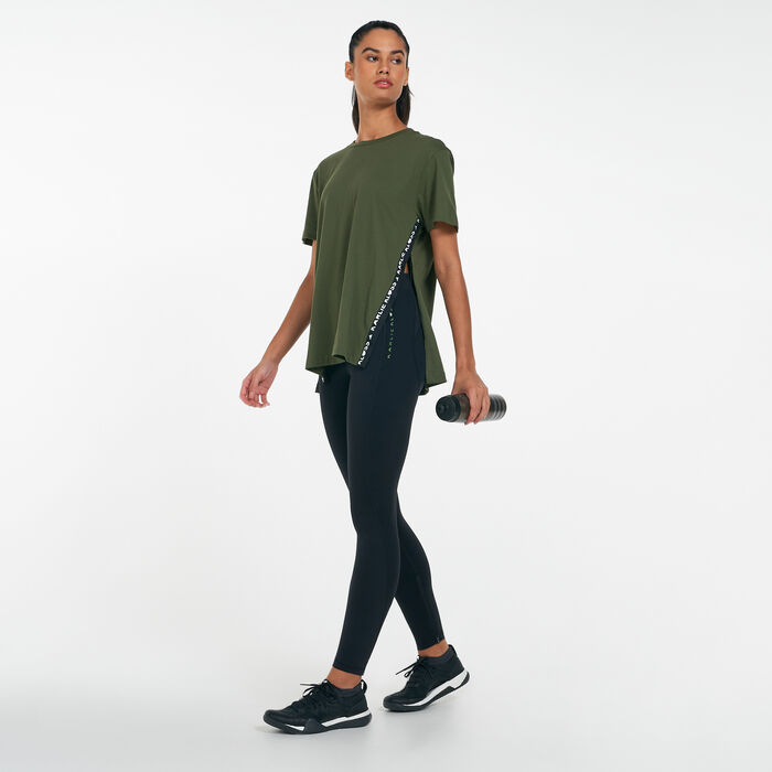 adidas Women's Karlie Kloss Run Leggings Black adidas Women's Karlie Kloss Run Leggings Black image number 2