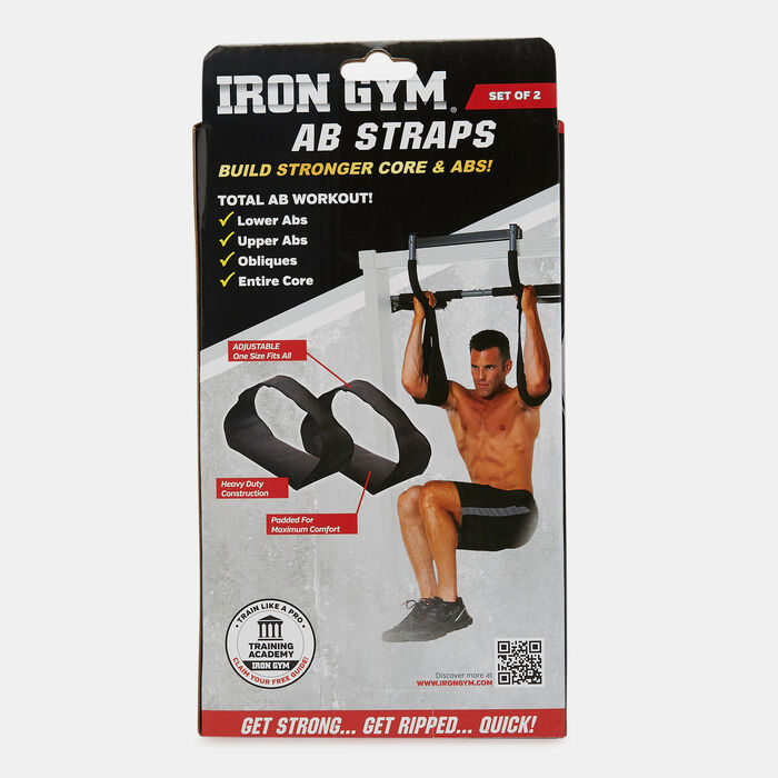 Iron Gym P6 Ab Straps Multi image number 1