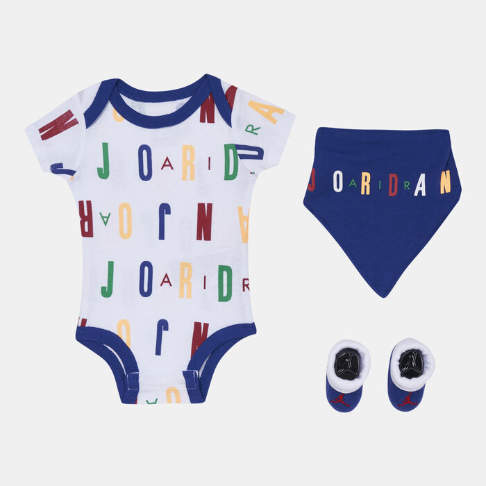 Jordan Kids' Bandana and Booties 3 Piece Set (Baby and Toddler) Multi Jordan Kids' Bandana and Booties 3 Piece Set (Baby and Toddler) Multi image number 0