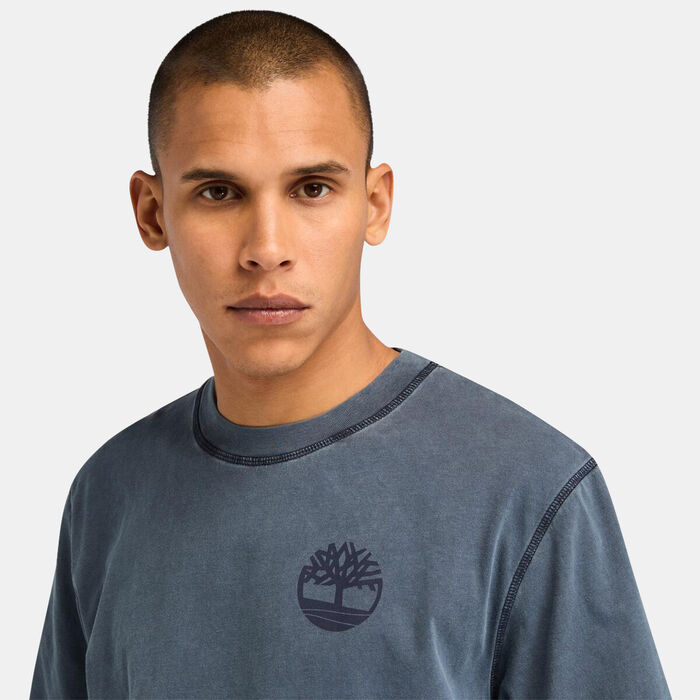 Timberland Men's Merrymack River Graphic T-Shirt Blue image number 3