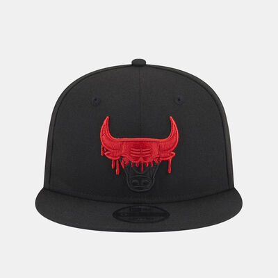 New Era Men's Chicago Bulls Team Drip 9FIFTY Cap Black
