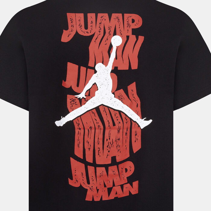 Nike Kids' Wavy Motion Jumpman T-Shirt Black Nike Kids' Wavy Motion Jumpman T-Shirt Black image number 2