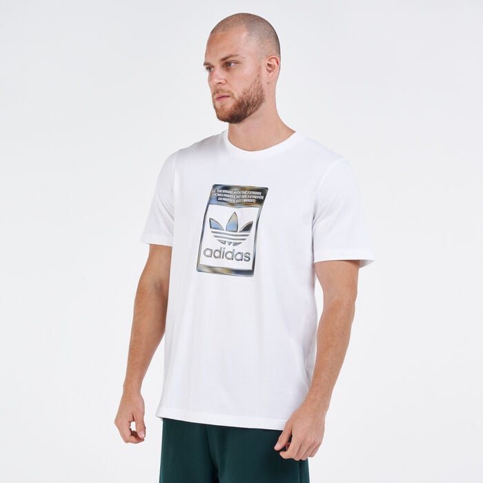 adidas Originals Men's Camo Pack T-Shirt White adidas Originals Men's Camo Pack T-Shirt White image number 0