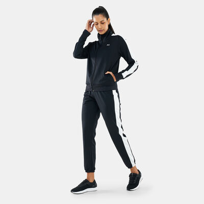 Under Armour Women's UA Tricot Tracksuit Black