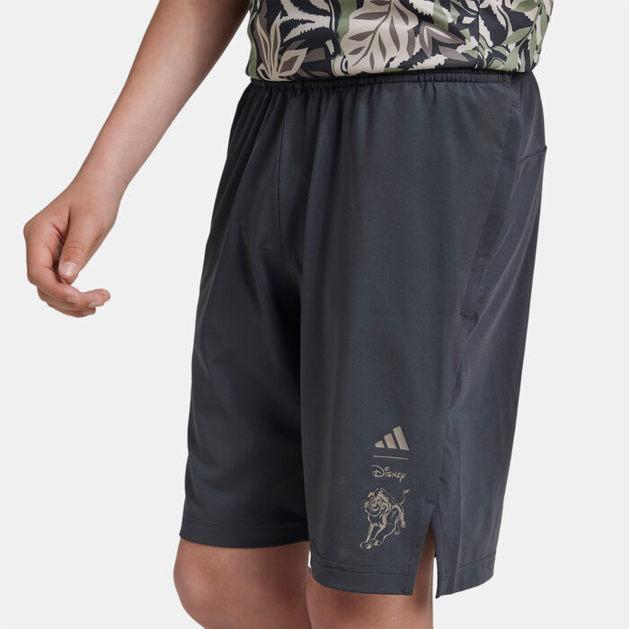 adidas Kids' Disney Lion King Shorts (Older Kids) Grey adidas Kids' Disney Lion King Shorts (Older Kids) Grey image number 4