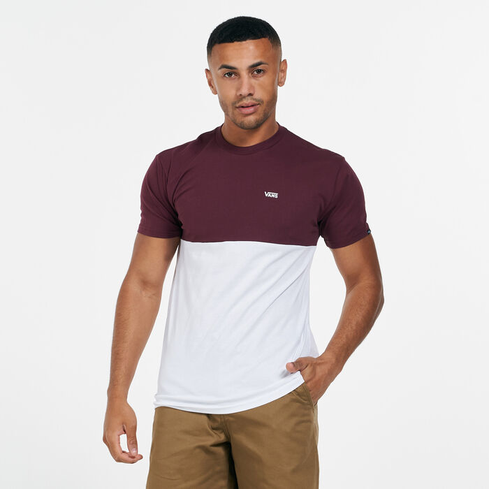 Vans Men's Colorblock T-Shirt Purple Vans Men's Colorblock T-Shirt Purple image number 0