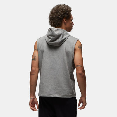 Jordan Men's Dri-FIT Sport Fleece Sleeveless Hoodie Grey