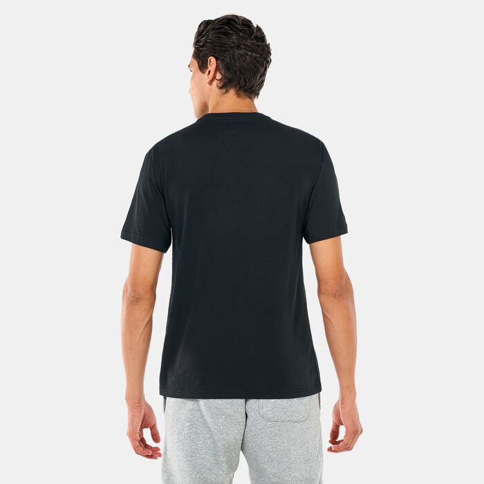 Converse Center Front Chuck Patch T-Shirt Black Converse Center Front Chuck Patch T-Shirt Black image number 1